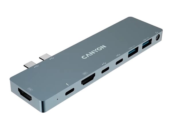 Canyon CNS-TDS08DG, 3,5 mm, Harmaa, 62,5 mm, 168 mm, 24 mm