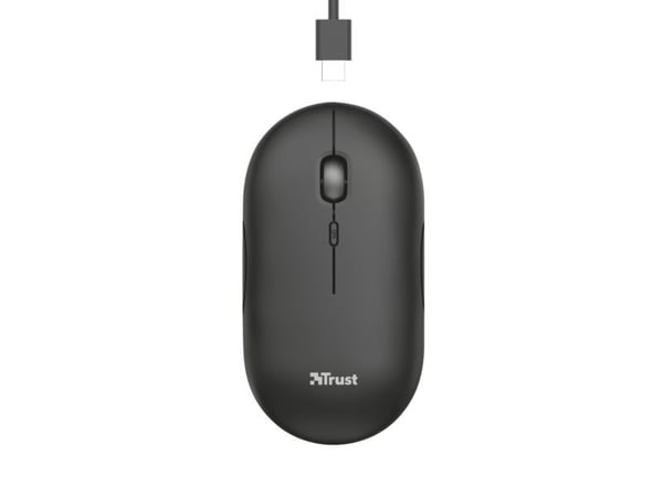 MOUSE USB OPTICAL WRL PUCK RECHARGEABLE  24059 TRUST