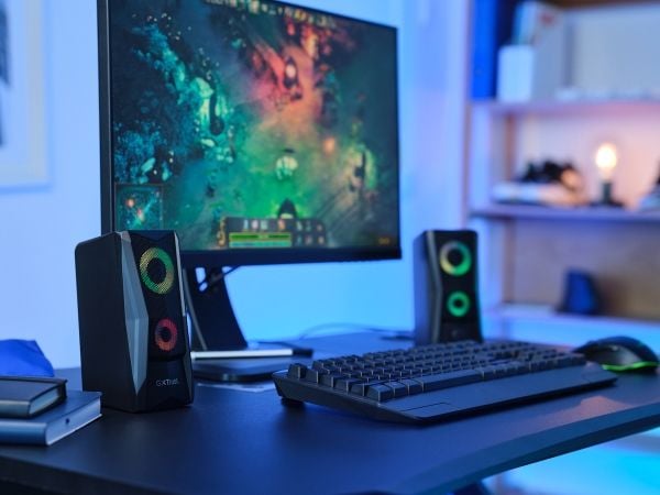 KAIUTIN 2.0 GXT 606 JAVV RGB MUSTA 25108 LUOTTAMUS