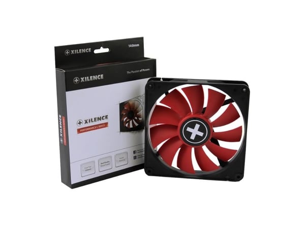 Xilence XF050, tuuletin, 14 cm, 900 rpm, 41,37 kuutiometriä/min.