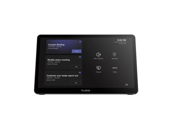 Yealink MTouch Plus-EXT, Yealink, Musta, IPS, 29,5 cm (11.6"), 1920 x 1080 pikseliä, 967 g