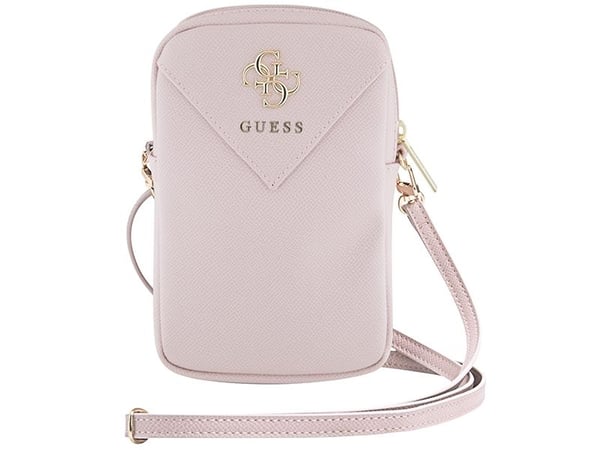Guess Guess Zip Triangle 4G - Telefonveske (rosa)