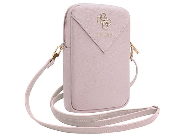Guess Guess Zip Triangle 4G - Telefonveske (rosa)