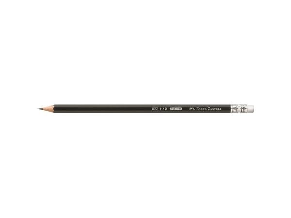 Faber-Castell 1111 HB, HB, Sort, Rund