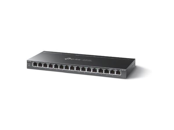 TP-Link TL-SG116P netværksswitch Ikke administreret Gigabit Ethernet (10/100/1000) Sort