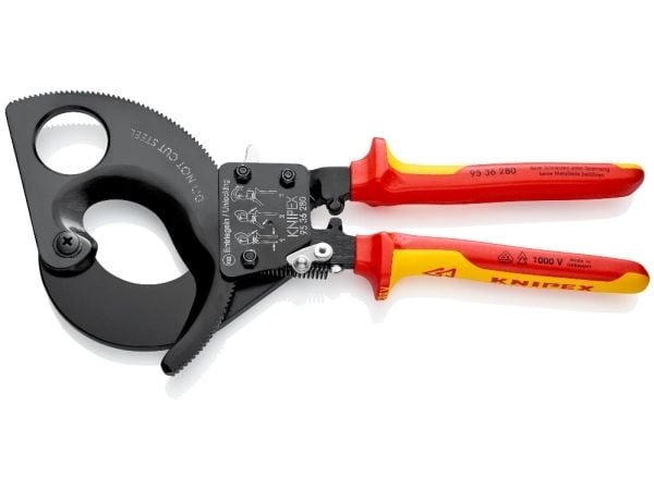 KNIPEX kabelsax, 280 mm, 1000 V, Al–Cu
