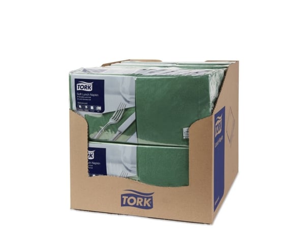 Tork 150 lautasliinat Pehmeän vihreä, Grøn, yksivärinen, 325 mm, 328 mm, 328 mm, 328 mm, 162 mm