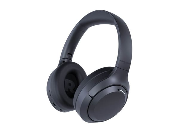 Happy Plugs Play Lite sankakuulokkeet FM-radiolla, musta, 350 g
