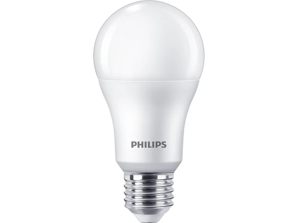 Philips - LED-lyspære - form: A67 - mattslipt finish - E27 - 13 W (ekvivalent 100 W) - klasse E - varmt hvitt lys - 2700 K (en pakke 6)