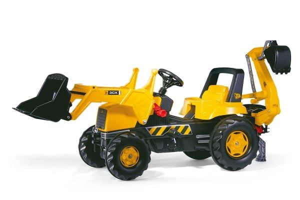 rolly leker rollyJunior JCB, 3 År, 4 hjul, Sort, Gul