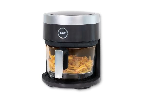 Unold 58695, varmluftsfritös, 4,5 L, 0,8 kg, 65 °C, 200 °C, 60 min.