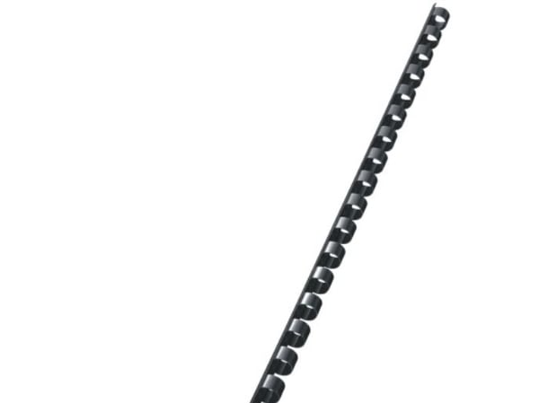 Leitz ComBIND - 10 mm - 32 cm - 21 ringer - A4 (210 x 297 mm) - 65 ark - svart - 100 stk plastbindekam