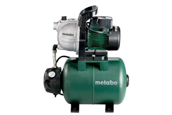 Metabo HWW 4000/25 G, Tilførsel pumpe, 1100 W, AC, 4,6 stang, 4000 l/t, IPX4