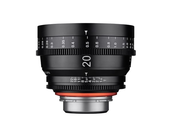 Samyang XEEN 20mm T1.9, Ultrabredt, PL-montering