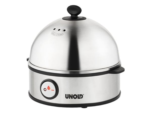 UNOLD 38626 Edel - Eggkoker - 360 W - rustfritt stål / svart