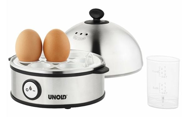 UNOLD 38626 Edel – Munakeitin – 360 W – ruostumaton teräs/musta