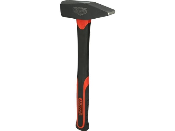 KS Tools 142.1404, Korshammare, stål, glasfiber, svart, 38 cm, 1,88 kg