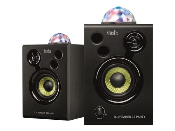 Thrustmaster Hercules DJ Speaker 32 Party - högtalare - 30 watt (totalt) - 2-vägs (4780891)