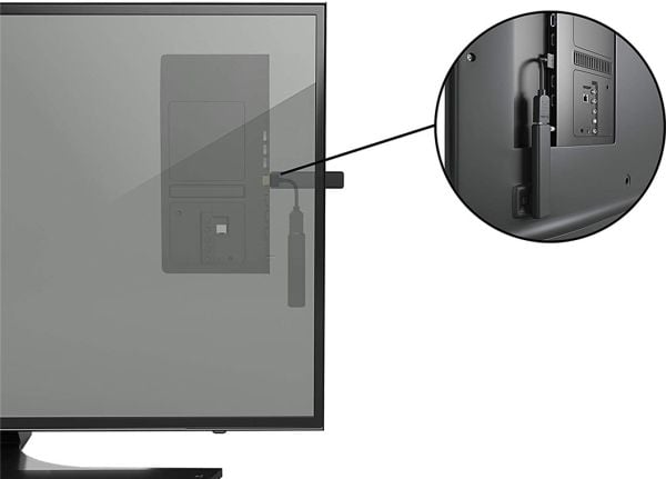 Goobay 64824, 0,1 m, HDMI Type A (Standard), HDMI, 3D, 18 Gbit/sek, Svart