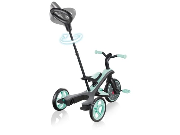 Globber Trike Explorer, Gutt/Jente, Front trekk, Rett opp, Barn, Solide hjul, Mynte
