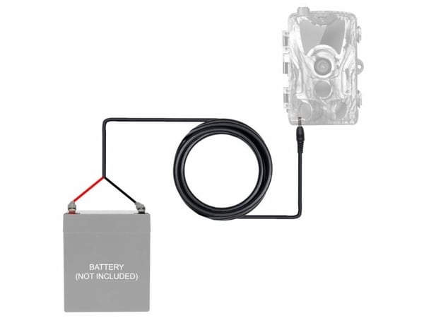 Evolveo Ptero SGV-CAM-PWRC, 3 m, Sort, SGV CAM-A; SGV CAM-2GB; SGV CAM-MINI; SGV CAM-4GA, SGV CAM-PRO, SGV CAM-WIFI