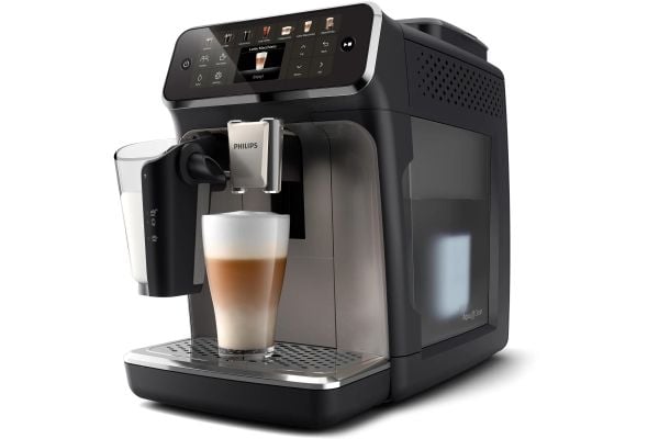 Philips Series 4400 EP4449 - Automatisk kaffemaskin med cappuccinatore - 15 bar - black/spray painted panthera