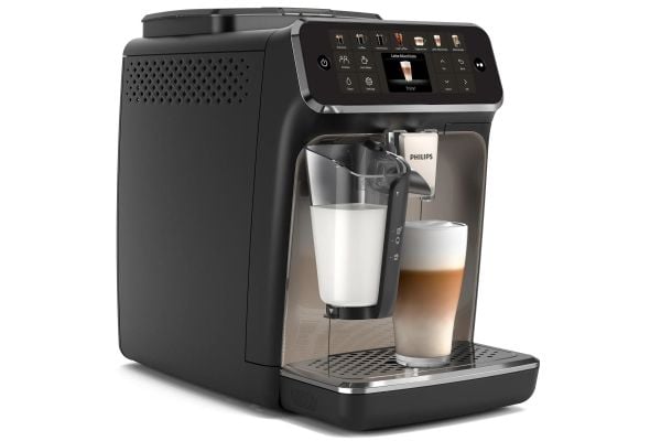 Philips Series 4400 EP4449 - Automatisk kaffemaskin med cappuccinatore - 15 bar - black/spray painted panthera