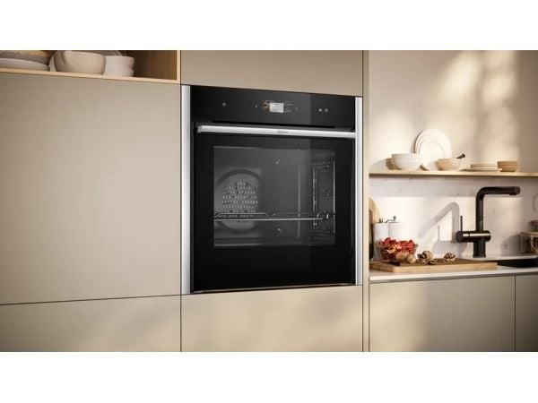 Neff N 90 B64VS71N0, Medium, Elektrisk ovn, 71 l, 71 l, 40 - 275 °C, Hydrolytisk + pyrolytisk