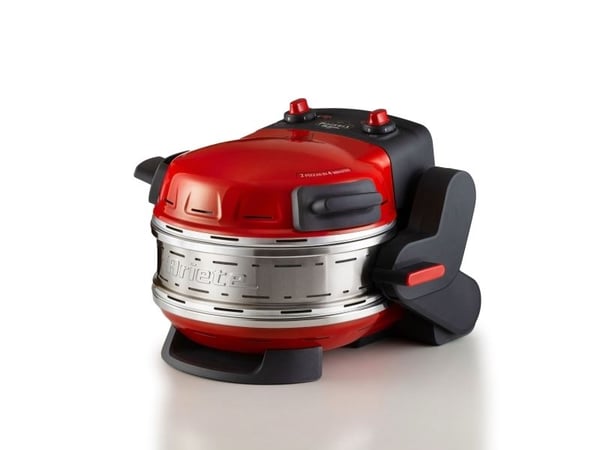 Ariete 0927/00, 2 pizza(er), Rød, 32 cm, 400 °C, Stein, 2300 W