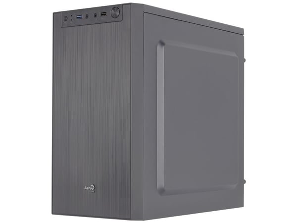 Aerocool CS-108, Mini Tower, PC, Sort, Micro ATX, Mini-ITX, ABS, SPCC, 15,1 cm