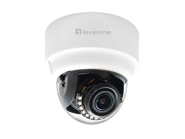 LevelOne FCS-3303, IP-turvakamera, Sisätila ja ulkotila, Langallinen, CE,FCC, Katto/seinä, Valkoinen