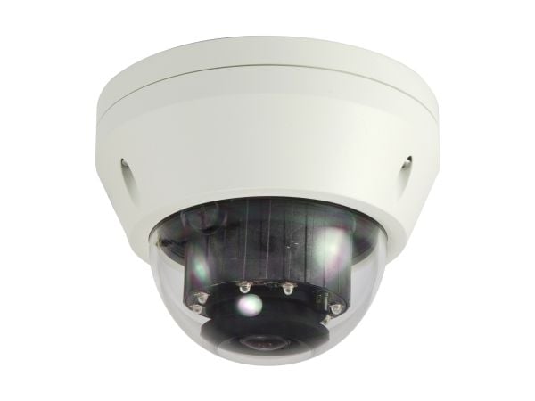 LevelOne FCS-3306, IP-turvakamera, Sisätila ja ulkotila, Langallinen, CF/FCC/UL, Katto/seinä, Valkoinen