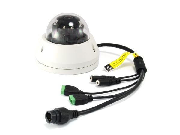 LevelOne FCS-3306, IP-turvakamera, Sisätila ja ulkotila, Langallinen, CF/FCC/UL, Katto/seinä, Valkoinen