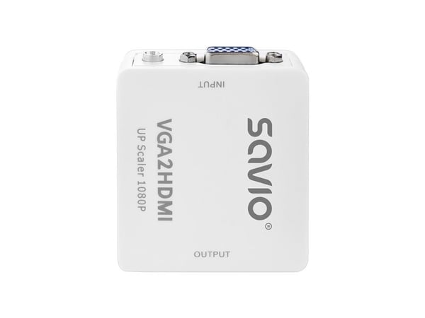 Savio CL-110 Omvandlare/Adapter VGA-> HDMIFull HD/1080p 60Hz, VGA, HDMI