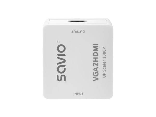 Savio CL-110 Omvandlare/Adapter VGA-> HDMIFull HD/1080p 60Hz, VGA, HDMI