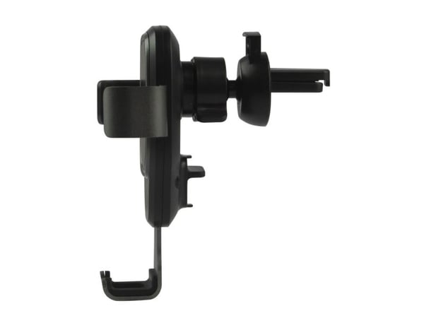 TECHly - Bilholder for mobiltelefon - universal, with gravity system - from 2.5" to 3.6" wide - svart