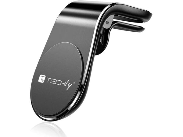 TECHly - Magnethållare för mobiltelefon - from 3.5" to 6.5" - svart