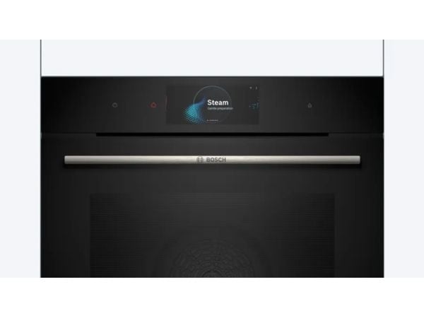 Bosch Serie 8 HSG7584B1, Medium, Elektrisk ovn, 71 l, 71 l, 30 - 250 °C, Hydrolytisk