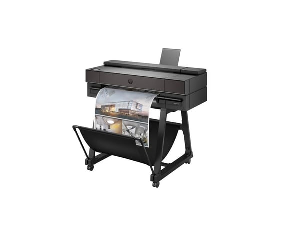 HP DesignJet T870 - 24" storformatsskriver - farge - ink-jet - Rull A1 61,0 cm x 91,4m) - 2400 x 1200 dpi - inntil 0.35 min/side (mono) / inntil 0....