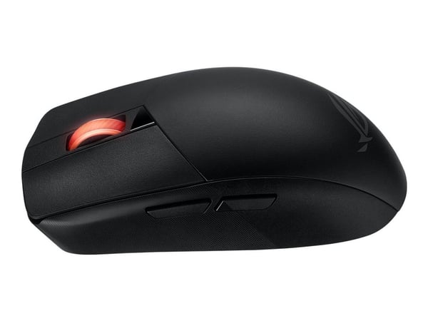 ASUS ROG Strix Impact III - Mus - optisk - 7 knapper - kablet, trådløs - USB, Bluetooth 5.1, 2.4 GHz - USB ROG Omni trådløs mottaker - svart