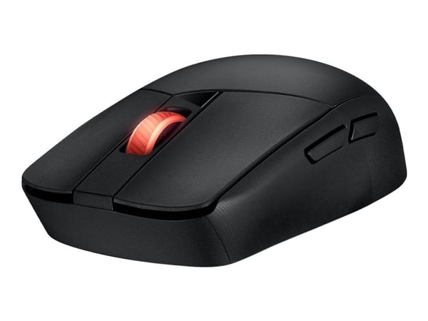 ASUS ROG Strix Impact III - Mus - optisk - 7 knapper - kablet, trådløs - USB, Bluetooth 5.1, 2.4 GHz - USB ROG Omni trådløs mottaker - svart