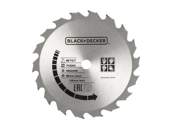 Black &amp; Decker Black+Decker cs1250la pyörösaha QS 1250 W, oranssi, 2 kpl)