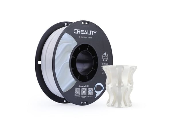 Creality3D - Hvit - 1 kg - boks - CR-Silk PLA filament (3D)