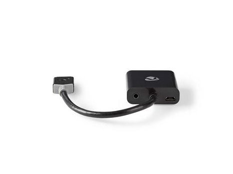 Nedis - Videokonverter - HDMI - VGA - antrasitt