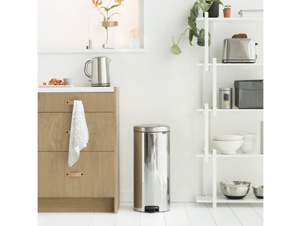 Brabantia Pedal Bin newIcon, 30 cm, 300 mm, 340 mm, 675 mm, 3,71 kg, 330 mm