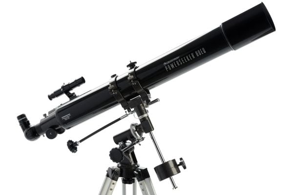 Celestron PowerSeeker 80EQ, Svart, Aluminium, Instruktioner, 8,62 kg, 9 cm, 96,5 cm