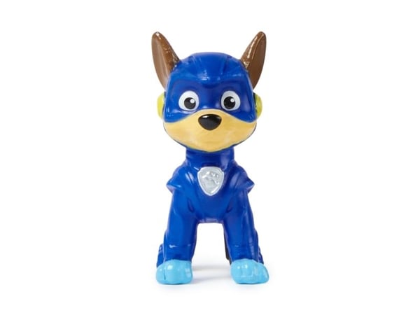 PAW Patrol PAW FGR PupSquad Figurer Chase PPTMM GML, 3 År, Poterunde, Beige, Sort, Blå