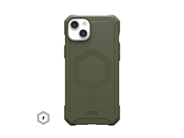 Urban Armor Gear 114307117272, Suojus, Apple, iPhone 15, 15,5 cm (6.1"), Vihreä Urban Armor Gear 114307117272, Suojus, Apple, iPhone 15, 15,5 cm (6.1"), Vihreä