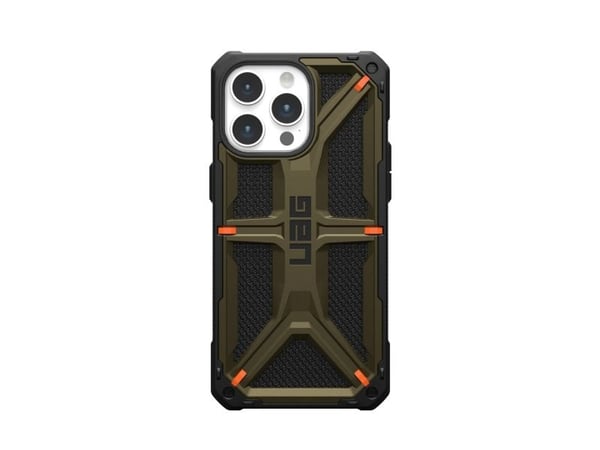 UAG Rugged Case for Apple iPhone 15 Plus [6.7-inch] - Monarch Kevlar Black - Baksidedeksel for mobiltelefon - DuPont Kevlar - kevlarsvart - for App...