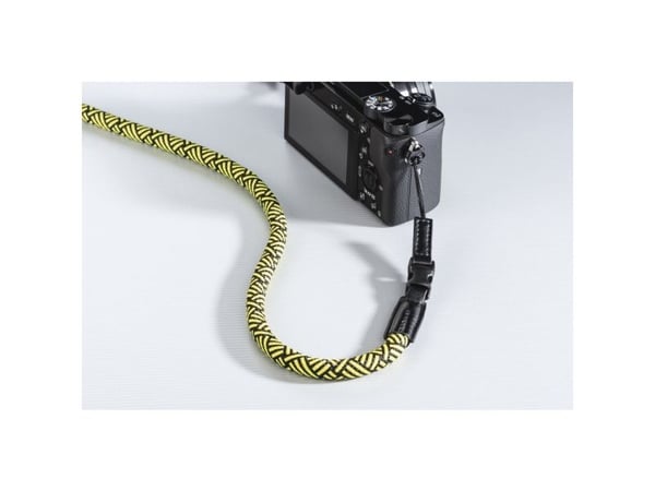 Hama Braid 120, Digitalt kamera, Nylon, Sort, Gult, Spenne, 120 cm
